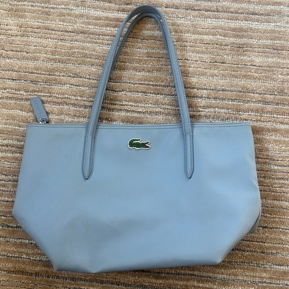 Lacoste Women's Light Blue Tote Bag